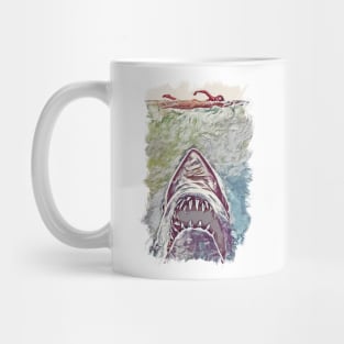 ✪ JAWS ✪ Abstract alternate fan art poster Mug